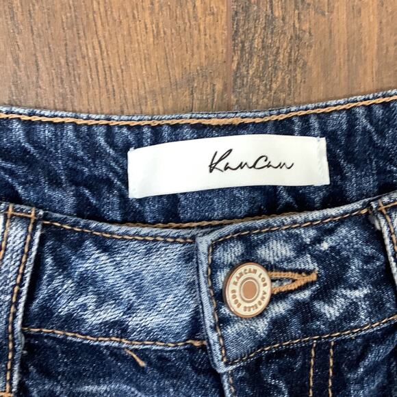 KanCan Beatrice Ultra High Rise Distressed/Ripped Boyfriend Jeans - Picture 3 of 7